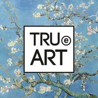 Логотип компании TRUe ART, художественная мастерская