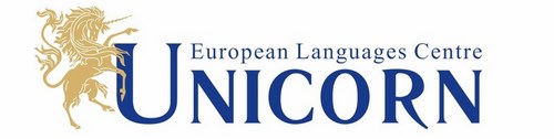 Логотип компании Unicorn, сеть центров иностранных языков